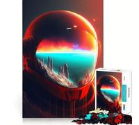Puzzle Space is Wild pour Adultes, 1000 pièces, Casse-tête et Passe-Temps Calme, Assemblage d'image, Joli Cadeau (38x52cm)