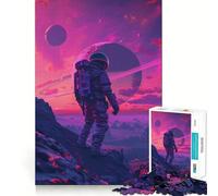 Puzzle Space is Wild pour Adultes, 1000 pièces, Casse-tête et Passe-Temps Calme, Assemblage d'image, Joli Cadeau (38x52cm)