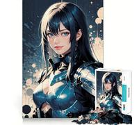 Puzzle Space Knight 1000 pièces pour Adolescents, Jeu de logique, pièce de Collection découpée avec précision (38x26cm)