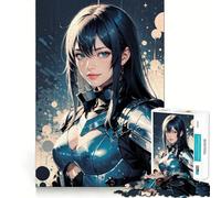 Puzzle Space Knight 1000 pièces pour Adolescents Stimule la mémoire Calme et sérénité Qualité supérieure (38x52cm)