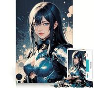 Puzzle Space Knight 1000 pièces pour Adultes, Jeu d'entraînement cérébral, Image Douce et relaxante Assembler, Joli Cadeau (50x75cm)