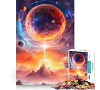 Puzzle Space Magic 1000 pièces pour Adolescents Stimule la mémoire Calme et sérénité Qualité supérieure (38x52cm)