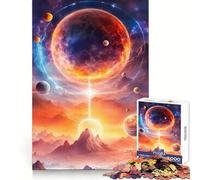 Puzzle Space Magic 1000 pièces pour Adolescents Stimule la mémoire Calme et sérénité Qualité supérieure (38x52cm)