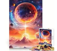 Puzzle Space Magic de 1000 pièces pour Adultes Un Cadeau élégant aux Bords Nets et aux possibilités infinies ! (50x75cm)