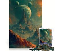 Puzzle Space Oasis 1000 pièces pour Adolescents, Jeu de logique et de détente, découpe précise, Cadeau Artistique (50x75cm)
