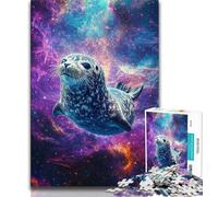 Puzzle Space Seal pour Adolescents, 1000 pièces, Jeu éducatif, Jouet, décoration d'intérieur et Cadeaux Uniques (38x26cm)