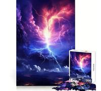 Puzzle Space Storm 1000 pièces pour Adolescents Stimule la mémoire, réduit Le Stress, découpe de qualité supérieure, Cadeau précieux 38x52cm