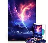 Puzzle Space Storm 1000 pièces pour Adultes Jeu Intelligent et Amusant Découpe précise Cadeau Artistique 50x75cm