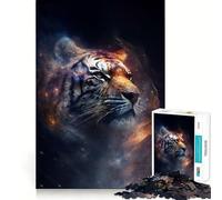 Puzzle Space Tiger pour Adultes, 1000 pièces, Jouet Intelligent et apaisant, découpe précise, Objet de Collection 50x75cm