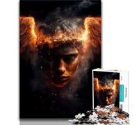 Puzzle Space Warrior 1000 pièces pour Adolescents et Adultes Jeu Stimulant et Familial Cadeaux du Père Noël Secret (26x38cm)