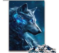 Puzzle Space Wolf 2000 pièces pour Adultes et Adolescents, stimule Le Cerveau, Jouets addictifs pour cultiver la Patience, Jeu de défi Unique (70x100cm)