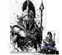 Puzzle Spartab Warrior 1000 pièces pour Adolescents, Jeu de réflexion, Design Confortable et Relaxant, Cadeau attentionné 38x26cm