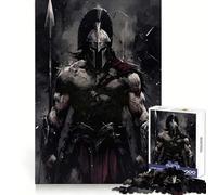 Puzzle Spartab Warrior 1000 pièces pour Adolescents, Jeu de réflexion, Plaisir partagé, Bords précis, Cadeau de Noël 38x26cm