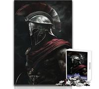 Puzzle Spartan en préparation à la Guerre, 1000 pièces, Jeu éducatif de Concentration, idée Cadeau Originale et touchante, Format 38x26cm