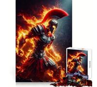 Puzzle Spartan Warrior pour Adolescents, 1000 pièces, renforce la mémoire, Simple et Amusant, de qualité supérieure, Cadeau mémorable 38x26cm