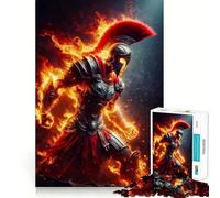 Puzzle Spartan Warrior pour Adolescents, 1000 pièces, renforce la mémoire, Simple et Amusant, de qualité supérieure, Cadeau mémorable 38x26cm