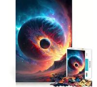 Puzzle Spatial Collision pour Adultes, 1000 pièces, Jeu Intelligent et Amusant, Motif Assembler, Cadeau précieux (50x75cm)