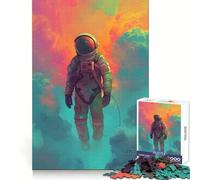 Puzzle Spatial Cosmique pour Adultes, 1000 pièces, Jeu de logique mentale, Divertissement apaisant, découpe Ferme, Surprise chaleureuse (50x75cm)