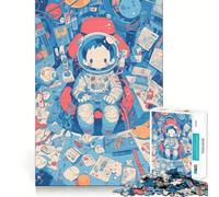 Puzzle Spatial Difficile pour Adultes, 1000 pièces, défi Mental, Jeu de réflexion, détente, découpe précise, Cadeau mémorable (50x75cm)