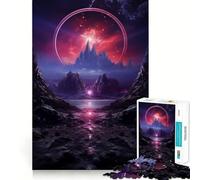 Puzzle Spatial Fantastique Difficile pour Adultes, 1000 pièces, défi Mental, Jeu de réflexion, détente, découpe précise, Cadeau mémorable (38x52cm)