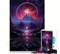 Puzzle Spatial Fantastique Difficile pour Adultes, 1000 pièces, Jeu de logique Pure, activité Domicile, découpe Nette, Joli Cadeau (50x75cm)