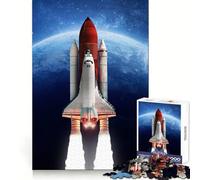 Puzzle Spatial fusée Collage pour Adultes, 1000 pièces, Jeu de réflexion, Loisir Calme, à Assembler, Cadeau de Vacances (50x75cm)