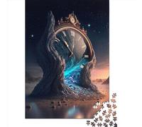Puzzle spatio-temporel de 1000 pièces pour adultes et adolescents, cadeau d'Halloween pour adolescents, homme et femme, 1000 pièces (75 x 50 cm)