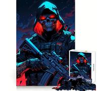 Puzzle Spectral Operative 1000 pièces pour Adolescents, Jeu de réflexion, Design Confortable et Relaxant, Cadeau attentionné 38x26cm