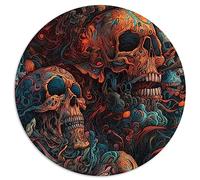 Puzzle sphérique de qualité supérieure pour Adultes - Puzzle sphérique de qualité supérieure - 26,5 x 26,5 Pouces - Demeure des Morts