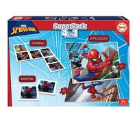 Puzzle - Spiderman - Enfant - 4 puzzles en 1 - Dès 3 ans - Educa