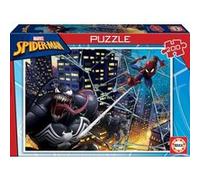 Puzzle Spiderman Et L'attaque Contre Venom - 200 Pieces - Enfant Educa - Collection Super Heros Spider-Man
