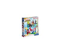 Puzzle - CLEMENTONI - Spiderman Supercolor Marvel Spidey and His Amazing Friends - 2x20 pièces - Dès 3 ans - Licence Marvel