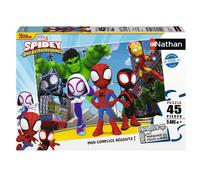 Puzzle Spidey et ses amis 45 pièces - Dessins animés et BD - NATHAN - A partir de 5 ans