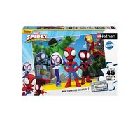 Puzzle Spidey et ses amis 45 pièces - Dessins animés et BD - NATHAN - A partir de 5 ans