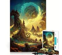 Puzzle Spirales de la Nature 1000 Pièces pour Adultes Jeu de Réflexion et de Soulagement du Stress Design Élégant Cadeau 38x52cm