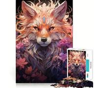 Puzzle Spirit Fox 1000 pièces pour Adultes Stimule la mémoire, détend l'esprit, Bords précis, liste de souhaits du Père Noël 38x26cm