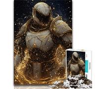 Puzzle Spirit Knight pour Adultes, 1000 pièces, Jeu de réflexion, décoration Murale, Cadeaux Uniques pour Anniversaire et Noël, 38x26cm