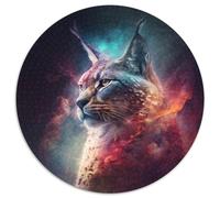 Puzzle Spirit Lynx 1000 pièces en Carton, pour la fête des mères, Les Anniversaires et Noël (67,5 x 67,5 cm)