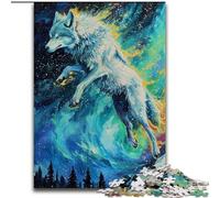 Puzzle Spirit Wolf 1000 pièces pour Adultes et Adolescents, idéal pour Les soirées Jeux, Jouet coloré à Offrir (26x38cm)
