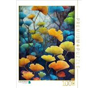 Puzzle · Splendeur des Feuilles | La magie des feuilles de ginkgo biloba · 1000 pièces · Format assemblé 64 × 48 cm · CALVENDO Puzzle