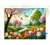 Puzzle · Splendeur des Fleurs | 1000 pièces · Format assemblé 64 × 48 cm · CALVENDO Puzzle