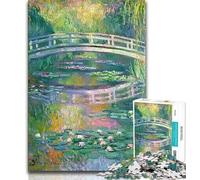 Puzzle Spring Bridge pour Adolescents 1000 pièces, pour Tuer Le Temps en Vacances avec des pièces entièrement emboîtables de Formes aléatoires 38x26cm