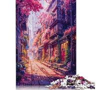 Puzzle Spring Street Anti-Stress en Carton 100% recyclé pour Adultes et Enfants, Cadeau de Noël Unique, 1 000 pièces (38 x 26 cm)
