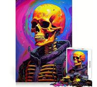 Puzzle Squelette Astronaute n° 1000 pièces pour Adolescents, activité de réflexion à Domicile, Bords précis, Cadeau Festif 38x26cm