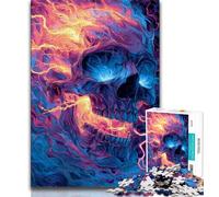 Puzzle Squelette de Foudre 1000 pièces pour Adolescents et Adultes, Jeu Stimulant, idéal comme Cadeau pour Toute la Famille (38x26cm)