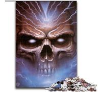 Puzzle Squelette de Foudre 1000 pièces pour Adolescents, Jeux éducatifs Classiques, Belle décoration (50x75cm)