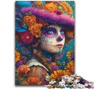 Puzzle Squelette Fantastique pour Adultes 1000 Pièces, Jeu Éducatif Difficile à Réaliser, mais Amusant Et Humoristique pour Un Anniversaire (38x52cm)