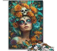 Puzzle Squelette Fille 2000 pièces pour Adultes, à partir de 14 Ans, décoration d'intérieur, Jeux de Famille, Cadeaux de Noël et d'anniversaire 70x100cm