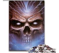 Puzzle Squelette Foudre pour Adolescents 1000 pièces, Jouet de Divertissement Familial idéal comme Cadeau pour Toute la Famille (26x38cm)