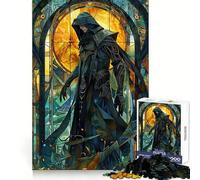 Puzzle Stained Mage Tale pour Adultes, 1000 pièces, Jouet Smart Reason, Lien Familial, Bords Lisses, présentation Artistique 50x75cm